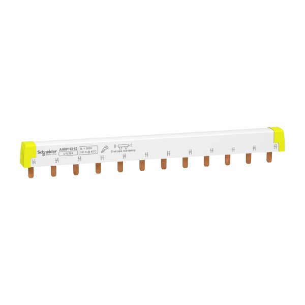 A9XPH312 Acti9 - comb busbar - 3L - 18 mm pitch - 12 modules - 100A