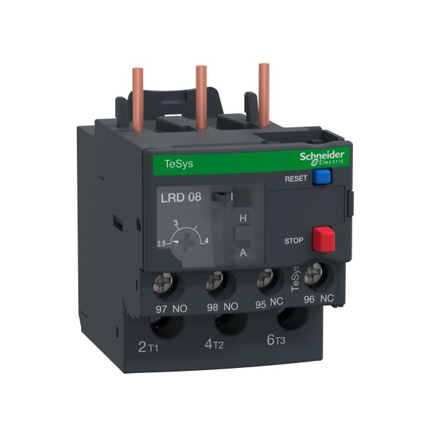 LRD08 TeSys LRD thermal overload relays - 2.5...4 A - class 10A