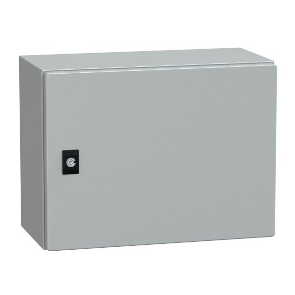 NSYCRN34200 Spacial CRN plain door w/o mount.plate. H300xW400xD200 IP66 IK10 RAL7035..