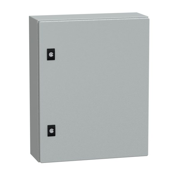 NSYCRN54150 Spacial CRN plain door w/o mount.plate. H500xW400xD150 IP66 IK10 RAL7035..