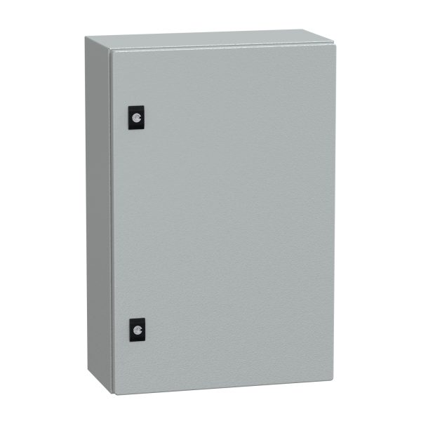 NSYCRN64200 Spacial CRN plain door w/o mount.plate. H600xW400xD200 IP66 IK10 RAL7035..