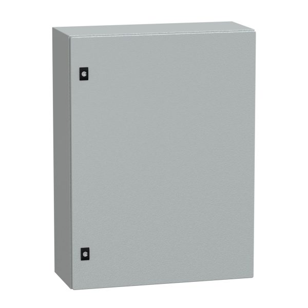 NSYCRN86250 Spacial CRN plain door w/o mount.plate. H800xW600xD250 IP66 IK10 RAL7035..