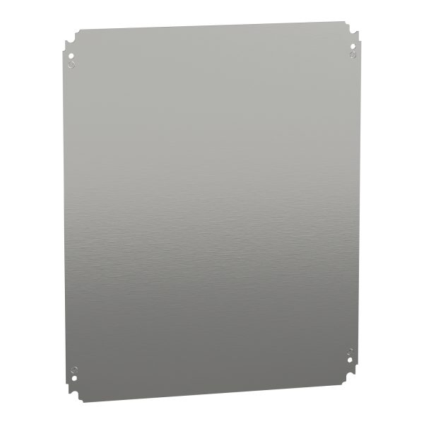 NSYMM65 Plain mounting plate H500xW600mm made of galvanised sheet steel