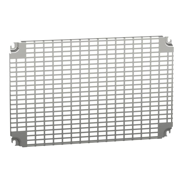 NSYMR46 Monobloc perforated plates H400xW600mm with universal perforations 11x26mm